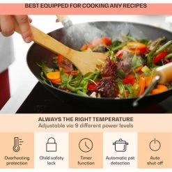 Klarstein Virtuosa 5 Built-in Hob 5 Zones 8500 W Glass Ceramic 11 Klarstein Virtuosa 5 Built-in Hob 5 Zones 8500 W Glass Ceramic -Kitchen Appliance Store 101009546 5