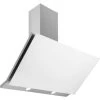 Designair ART28362 90cm Bianco Linear Angled Glass Cooker Hood -Kitchen Appliance Store 12158888 1