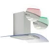 Econolux ART28380 90cm Mood Light Curved Glass Cooker Hood -Kitchen Appliance Store 13081212 1