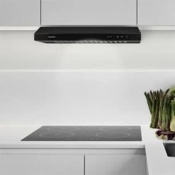 Klarstein UW60BL Extractor Cooker Hood 115W Stainless Steel Black -Kitchen Appliance Store 14842152 3