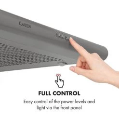 Klarstein Capannina Undercounter Hood 60cm 166m³ / H LED Stainless Steel Silver 11 Klarstein Capannina Undercounter Hood 60cm 166m³ / H LED Stainless Steel Silver -Kitchen Appliance Store 19162064 5