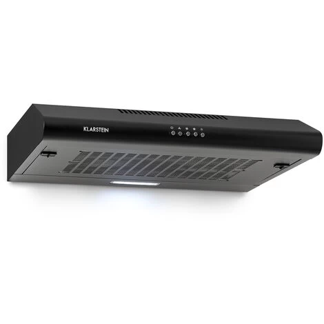 Klarstein Capannina Undercounter Hood 60cm 166m³ / H LED Stainless Steel Black 3 Klarstein Capannina Undercounter Hood 60cm 166m³ / H LED Stainless Steel Black