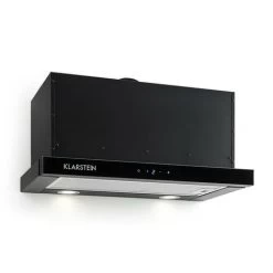 Klarstein Vinea Substructure Cooker Hood Extractor Hood Flat Screen Hood 60cm Black