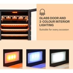 Klarstein Vinovilla Grande 165 Built-in Duo Wine Fridge 425l 165 Bottles 3-colour Glass Door -Kitchen Appliance Store 22969417 4