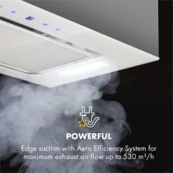 Klarstein Hektor Cooker Extractor Hood Built-in 52cm Exhaust: 530 M³ / H LED Touch Glass 9 Klarstein Hektor Cooker Extractor Hood Built-in 52cm Exhaust: 530 M³ / H LED Touch Glass -Kitchen Appliance Store 22969737 3