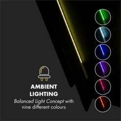 Klarstein Aurora Eco 90 Cooker Extractor Hood 550 M³ / H LED Display Black -Kitchen Appliance Store 22969749 5