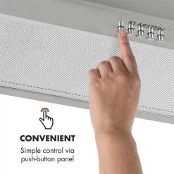 Klarstein Down Under Cooker Extractor Hood Built-in 60cm Exhaust Air: 590 M³ / H LED Stainless Steel 11 Klarstein Down Under Cooker Extractor Hood Built-in 60cm Exhaust Air: 590 M³ / H LED Stainless Steel -Kitchen Appliance Store 22969799 5