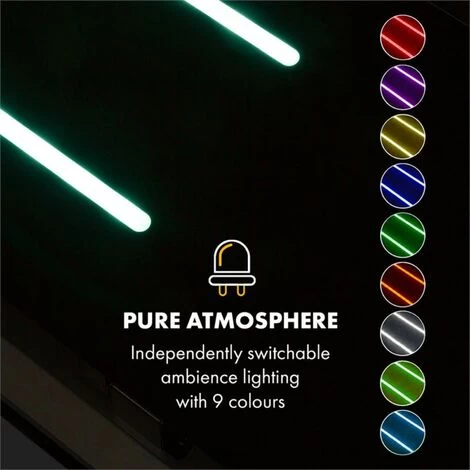 Klarstein High Line Ceiling Hood 90cm 410 M3 / H 75W 3 Steps Remote Control Black 6 Klarstein High Line Ceiling Hood 90cm 410 M3 / H 75W 3 Steps Remote Control Black - Image 4