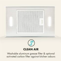 Klarstein Kronleuchter L Island Exhaust Hood 60cm Exhaust Air: 590m³ / H LED Touch White 10 Klarstein Kronleuchter L Island Exhaust Hood 60cm Exhaust Air: 590m³ / H LED Touch White -Kitchen Appliance Store 22969886 4