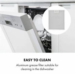 Klarstein Contempo Substructure Cooker Extractor Hood 60cm 175m³ / H LED Stainless Steel Acrylic -Kitchen Appliance Store 22970169 5