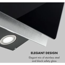 Klarstein Alessia Cooker Extractor Hood Head Free Hood 350 M³ / H Push Control Black 9 Klarstein Alessia Cooker Extractor Hood Head Free Hood 350 M³ / H Push Control Black -Kitchen Appliance Store 22970374 3