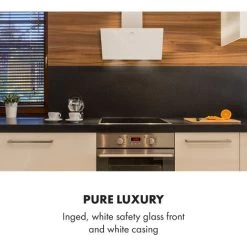 Klarstein Laurel 60 Cooker Extractor Hood 60cm Exhaust Air: 350 M³ / H LED Touch White 8 Klarstein Laurel 60 Cooker Extractor Hood 60cm Exhaust Air: 350 M³ / H LED Touch White -Kitchen Appliance Store 22970454 2