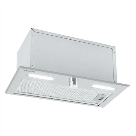 Klarstein Simplica Extractor Hood Recessed 52cm Exhaust Air: 400 M³ / H LED Stainless Steel 3 Klarstein Simplica Extractor Hood Recessed 52cm Exhaust Air: 400 M³ / H LED Stainless Steel