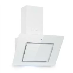 Klarstein Sofia 60 Extractor Hood 300 M³ / H Touch Control Glass Front White