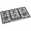 ViandPro - 90cm 6 Burner Stainless Steel Gas Hob With 2 Wok Burners -Kitchen Appliance Store 30414969 1