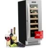 Klarstein Vinovilla Smart Wine Fridge 50l / 20 Bottles Glass Door Stainless Steel -Kitchen Appliance Store 33502956 1