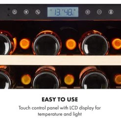 Klarstein Vinovilla Grande 165 Built-in Uno Onyx Large Capacity Wine Fridge 433 Litres 165 Bottles -Kitchen Appliance Store 33503300 4