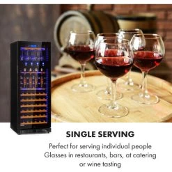 Klarstein First Class 84 Wine Cooler 4 Dispensers 84 Bottles 5-22 ° C Black 9 Klarstein First Class 84 Wine Cooler 4 Dispensers 84 Bottles 5-22 ° C Black -Kitchen Appliance Store 33503305 3