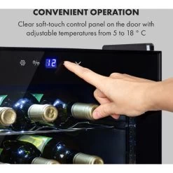 Klarstein Shiraz 24 Uno Wine Refrigerator 63 Litres 24 Bottles Touch Control Panel 5-18°C 10 Klarstein Shiraz 24 Uno Wine Refrigerator 63 Litres 24 Bottles Touch Control Panel 5-18°C -Kitchen Appliance Store 33503501 4