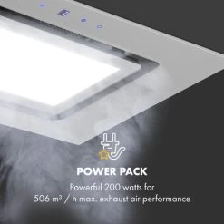 Klarstein Hektor Brilliant Edition, Fan Module, 52cm, 506m³ / H, Touch, White 9 Klarstein Hektor Brilliant Edition, Fan Module, 52cm, 506m³ / H, Touch, White -Kitchen Appliance Store 33504282 3