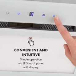 Klarstein Hektor Brilliant Edition, Fan Module, 52cm, 506m³ / H, Touch, White 10 Klarstein Hektor Brilliant Edition, Fan Module, 52cm, 506m³ / H, Touch, White -Kitchen Appliance Store 33504282 4