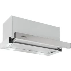 Klarstein Viola Extractor Hood Stainless Steel 59.6 Cm 612m³ / H EEC A Silver