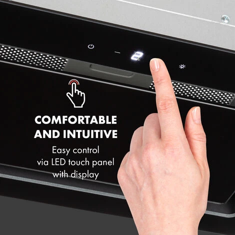 Klarstein Hektor Eco Fan Module 52 Cm 566 M³ / H Touch Glass Black 6 Klarstein Hektor Eco Fan Module 52 Cm 566 M³ / H Touch Glass Black - Image 4