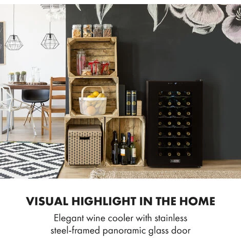 Klarstein Barolo 28 Uno, Wine Cooler, 70 Litres, 11-18 ° C, SingleZone 4 Klarstein Barolo 28 Uno, Wine Cooler, 70 Litres, 11-18 ° C, SingleZone - Image 2