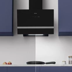 CIARRA 60cm Glass Angled Cooker Hood Class A++ 650m3/h 4 Speeds Touch Control-CD6736HB -Kitchen Appliance Store 36409489 4