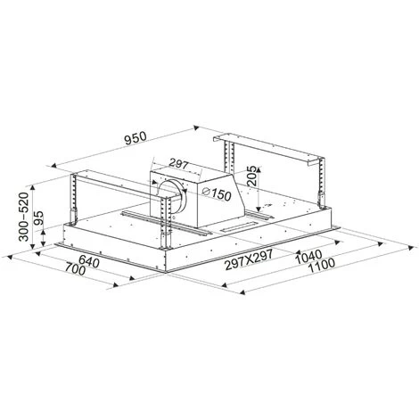 Innocenti ART10227 110cm Inox Cielo Cooker Hood 4 Innocenti ART10227 110cm Inox Cielo Cooker Hood - Image 2
