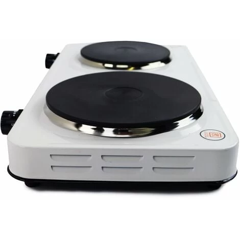 Oypla 2.5Kw Electric Portable Kitchen Double Hot Plate 4 Oypla 2.5Kw Electric Portable Kitchen Double Hot Plate - Image 2