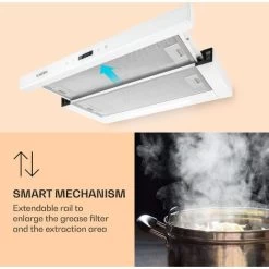 Klarstein Mariana Neo 60, Flat Screen Bonnet, 60cm, 640 M³/h, Exhaust Air, LED -Kitchen Appliance Store 42770280 5