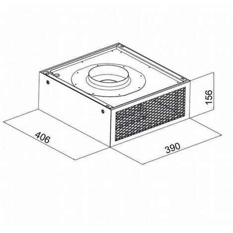 Hendrix 100 X 70cm Ceiling Hood With External Motor 6 Hendrix 100 X 70cm Ceiling Hood With External Motor - Image 4