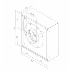 Gemini 100 X 70cm Ceiling Hood With External Motor 8 Gemini 100 X 70cm Ceiling Hood With External Motor -Kitchen Appliance Store 49134484 3