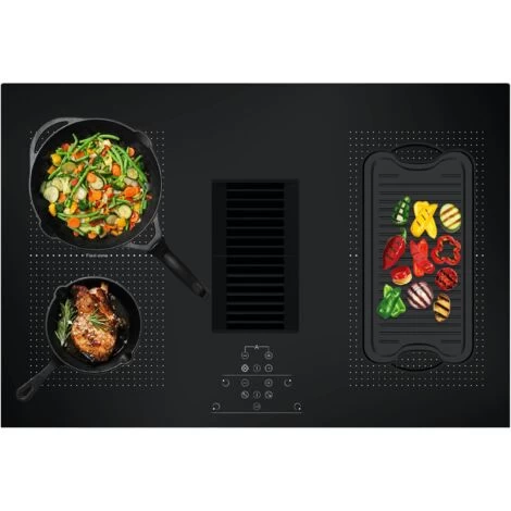 Edesa ART29183 Sirocco 77cm Hybrid PowerFlex Induction With Downdraft 3 Edesa ART29183 Sirocco 77cm Hybrid PowerFlex Induction With Downdraft