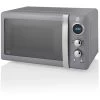 Swan Retro 800W LED Digital Microwave Grey -Kitchen Appliance Store 53434695 1
