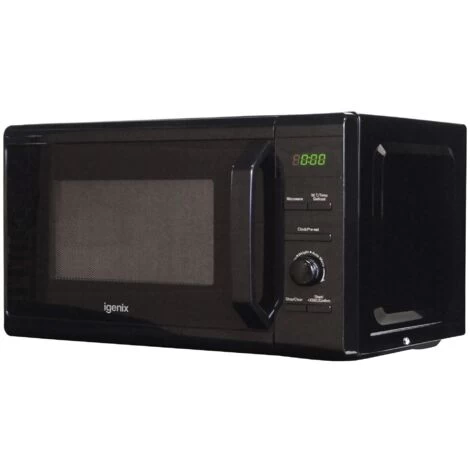 Igenix Digital Microwave, 8 Cooking Settings, 20 Litre, 800W, Black - IG2097 4 Igenix Digital Microwave, 8 Cooking Settings, 20 Litre, 800W, Black - IG2097 - Image 3