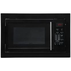 SIA BIM20BL Black 20L Integrated Built In Digital Timer Microwave Oven