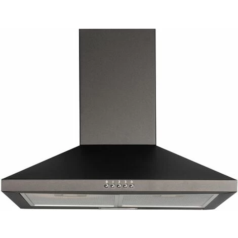 SIA CHL70BL 70cm Chimney Cooker Hood Kitchen Extractor Fan In Black 7 SIA CHL70BL 70cm Chimney Cooker Hood Kitchen Extractor Fan In Black - Image 5