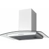 SIA CGH60WH 60cm White Curved Glass Chimney Cooker Hood Kitchen Extractor Fan -Kitchen Appliance Store 65334648 1