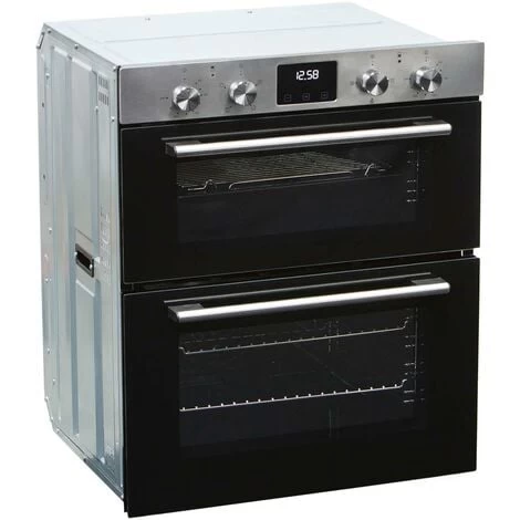 SIA DO111SS 60cm Stainless Steel Built Under Electric Double True Fan Oven 4 SIA DO111SS 60cm Stainless Steel Built Under Electric Double True Fan Oven - Image 2