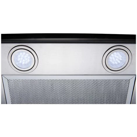 SIA 60cm Stainless Steel Touch Control LED Edge Lit Curved Glass Cooker Hood Fan 7 SIA 60cm Stainless Steel Touch Control LED Edge Lit Curved Glass Cooker Hood Fan - Image 5
