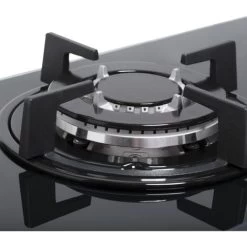 SIA GHG101BL 30cm Black Single Burner Gas On Glass Domino Hob With LPG Kit & FFD -Kitchen Appliance Store 65334658 4