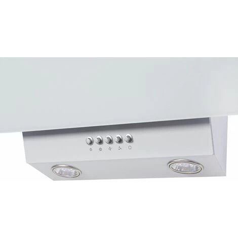 SIA EAG61WH 60cm White Angled Chimney Cooker Hood Kitchen Extractor Fan 4 SIA EAG61WH 60cm White Angled Chimney Cooker Hood Kitchen Extractor Fan - Image 2