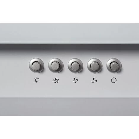 SIA EAG61WH 60cm White Angled Chimney Cooker Hood Kitchen Extractor Fan 5 SIA EAG61WH 60cm White Angled Chimney Cooker Hood Kitchen Extractor Fan - Image 3