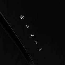 SIA AT71BL 70cm Touch Control Black Angled Glass Cooker Hood Extractor Fan -Kitchen Appliance Store 65334673 3