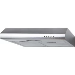 SIA STE50SS 50cm Stainless Steel Standard Visor Cooker Hood Kitchen Extractor