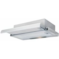 SIA TSH60SS 60cm Stainless Steel Telescopic Integrated Cooker Hood Extractor Fan