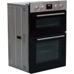 SIA DO112SS 60cm Stainless Steel Built-in Electric Double Digital True Fan Oven -Kitchen Appliance Store 65334711 3