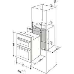 SIA DO112SS 60cm Stainless Steel Built-in Electric Double Digital True Fan Oven -Kitchen Appliance Store 65334711 4